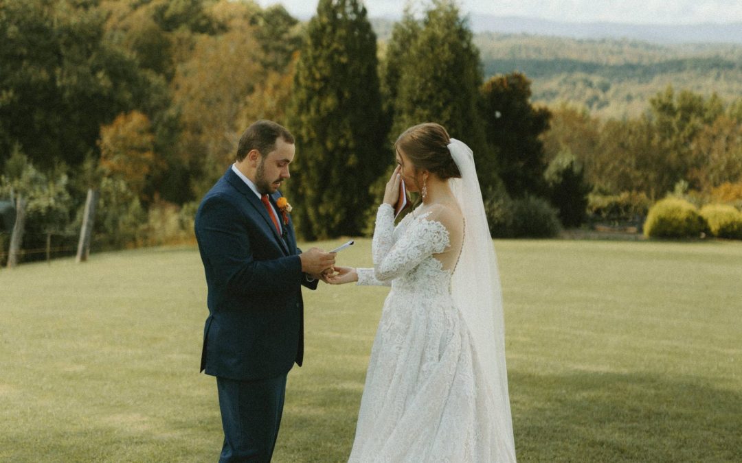 Wedding Part 2: First Look & Vows